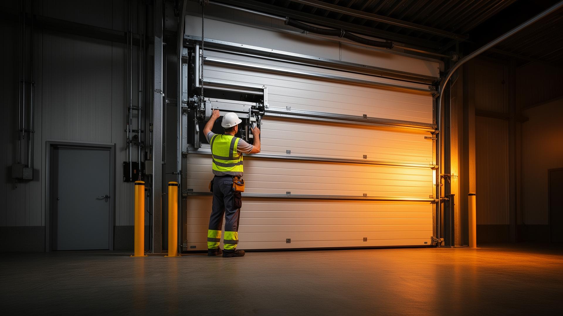 Professional garage door installation